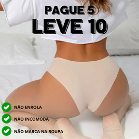 Calcinha Invisível Premium  - PAGUE 5 e LEVE 10 + FRETE GRÁTIS